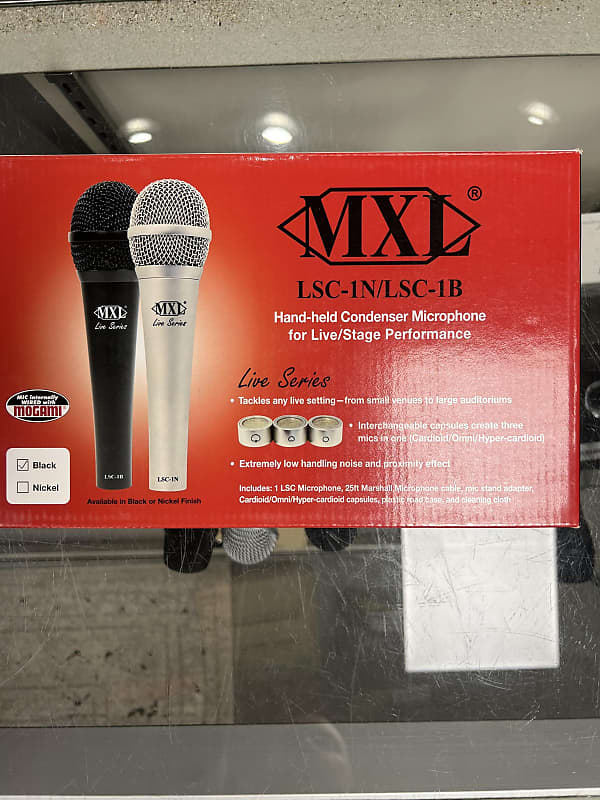 Конденсаторный микрофон MXL LSC-1N/LSC-1B