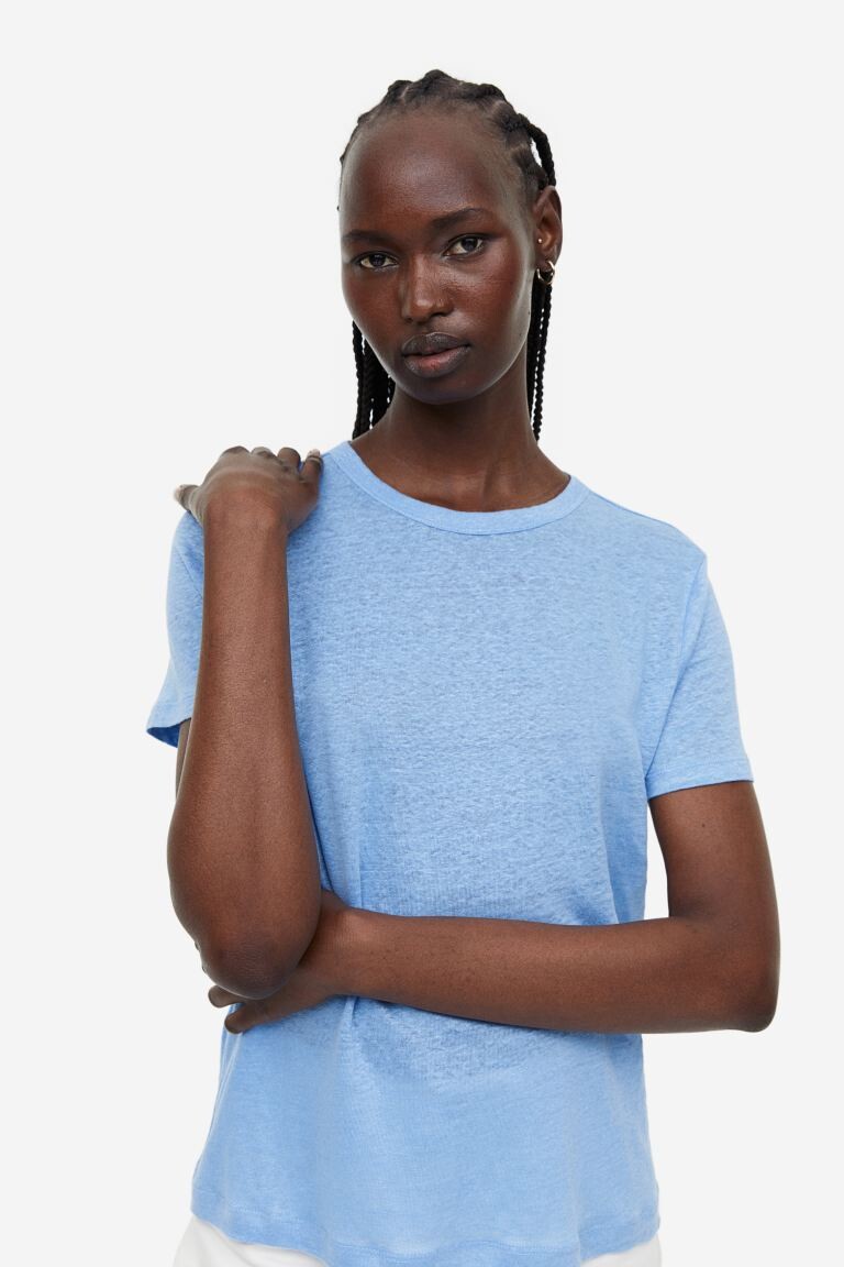 

Льняной топ H&M