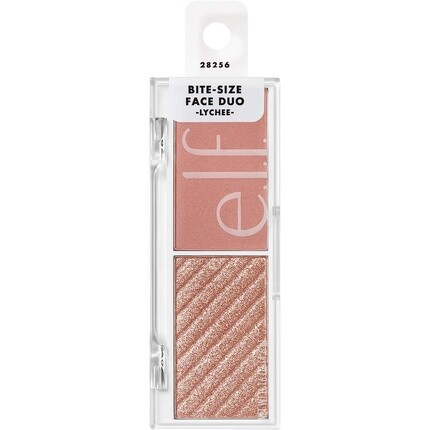 

Палетка хайлайтеров elf Bite-Size Face Duo, бронзатора и румян с личи, 0,049 унции (1,4 г) E.L.F.