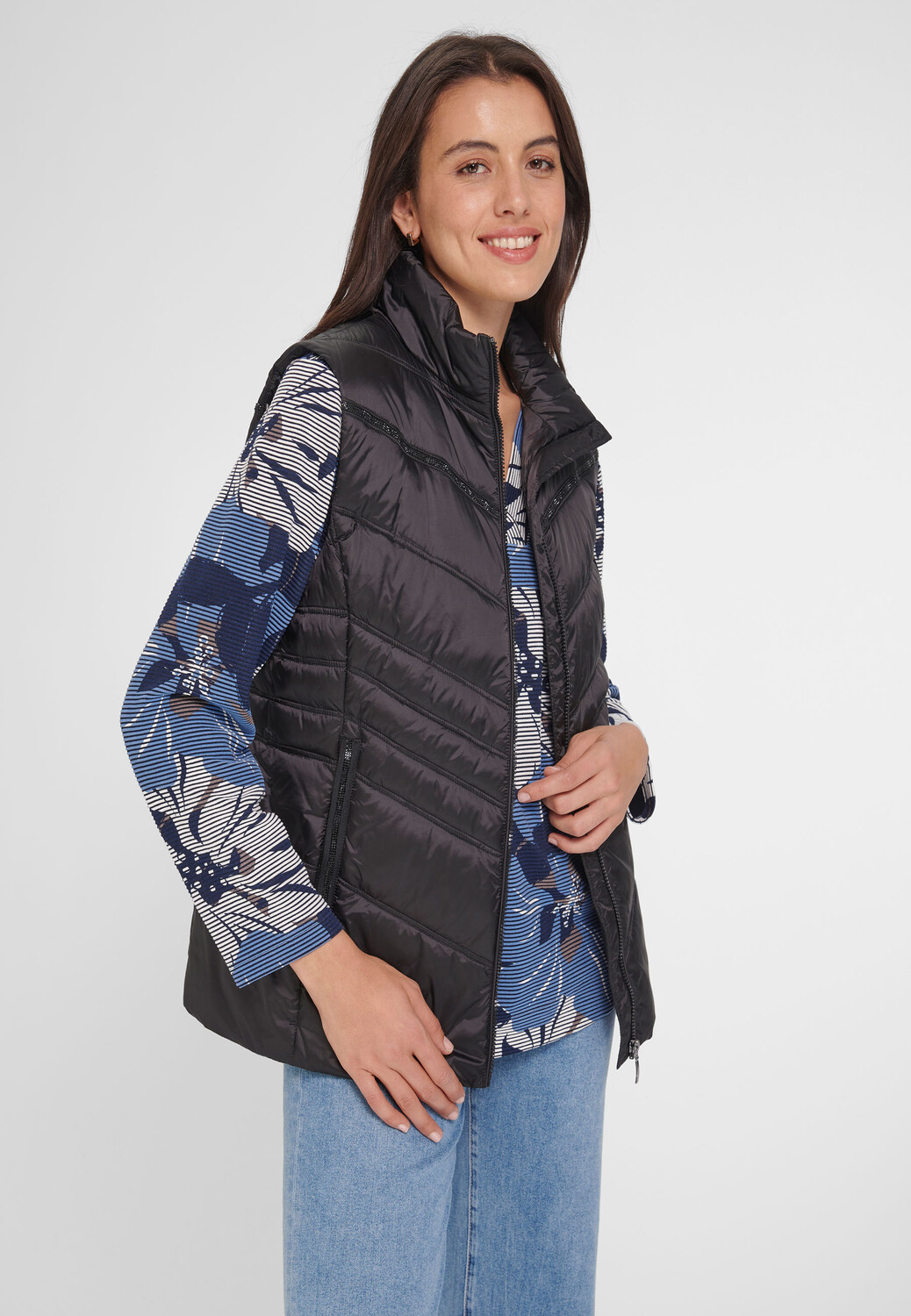 

Утепленный жилет ANNA AURA Vest, черный