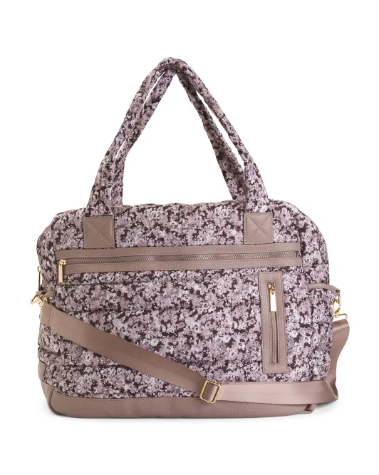 

Печатная сумка Big Evolution Weekend Isaac Mizrahi New York, цвет Twilight