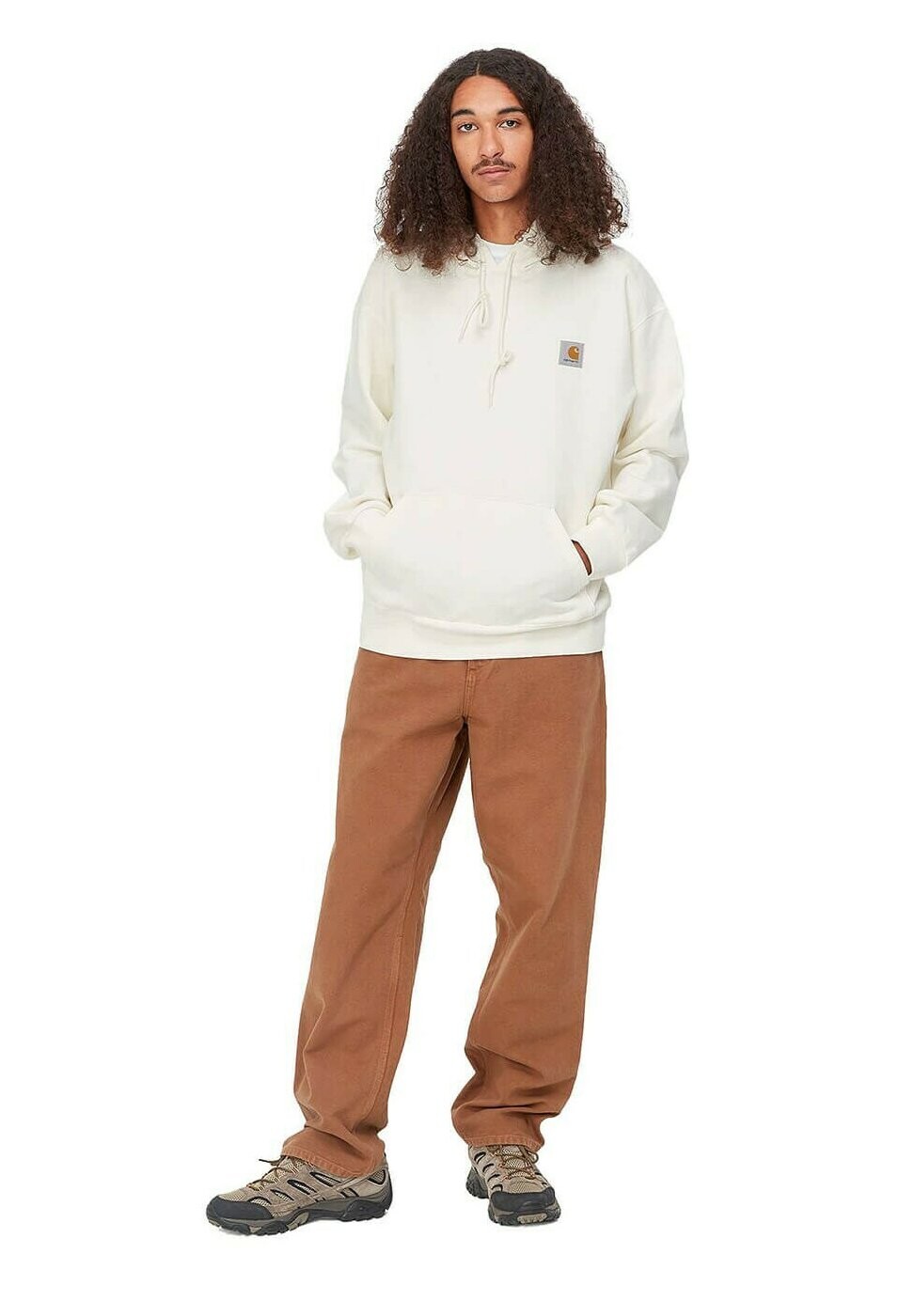 

Толстовка NELSON CREAM Carhartt WIP, цвет white