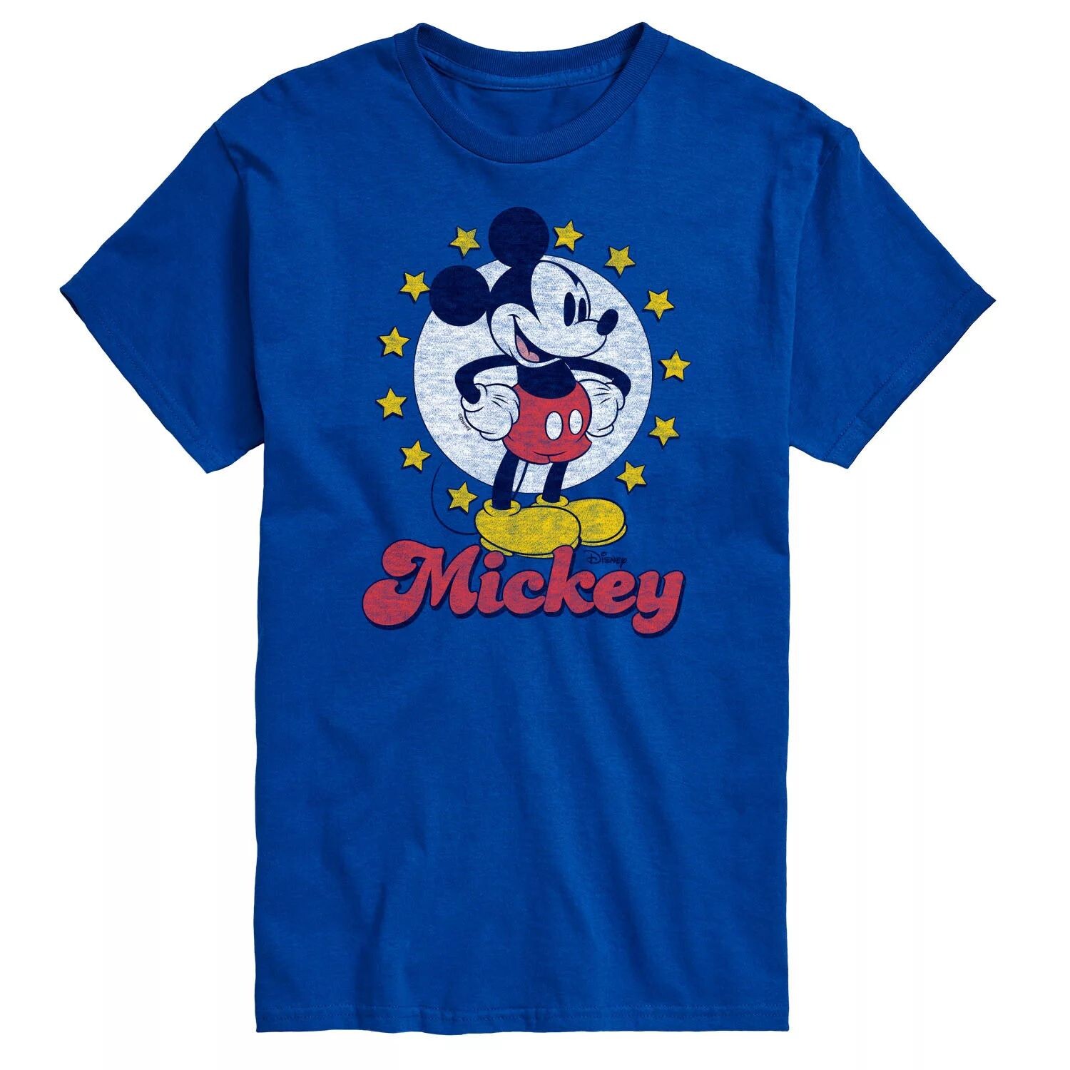 

Футболка Big & Tall Disney с Микки Старс License, синий
