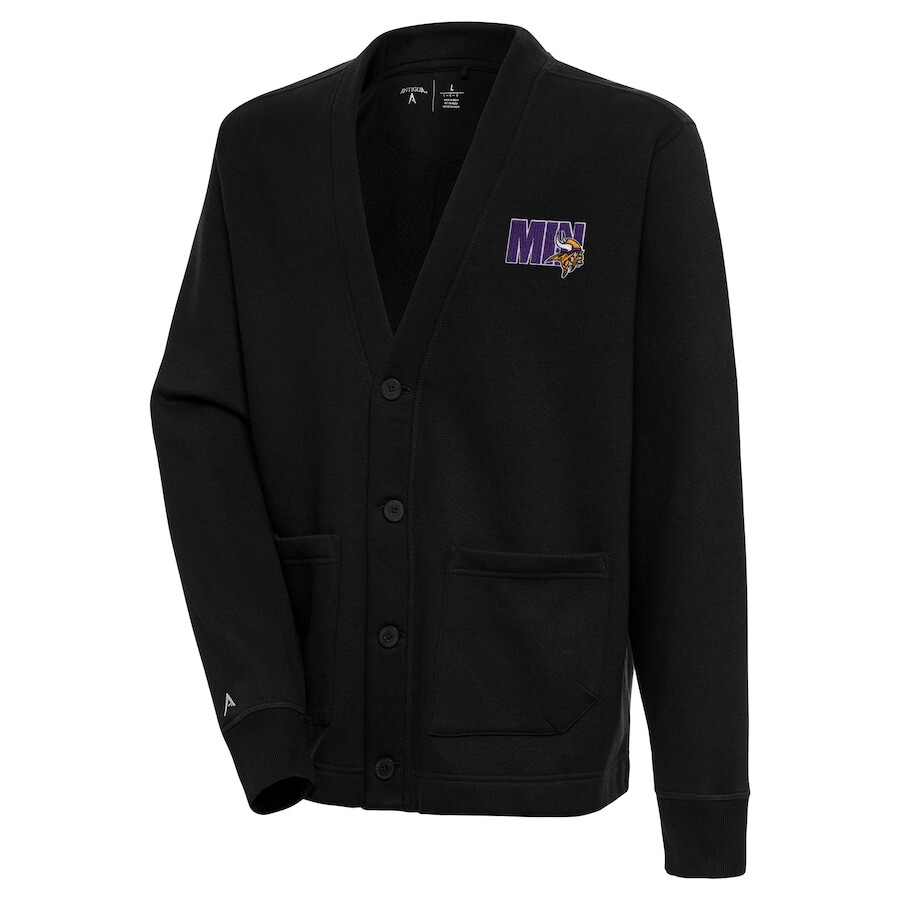 

Кардиган Antigua Minnesota Vikings, черный