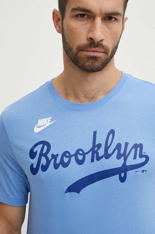 

Хлопковая футболка Brooklyn Dogers Nike, синий