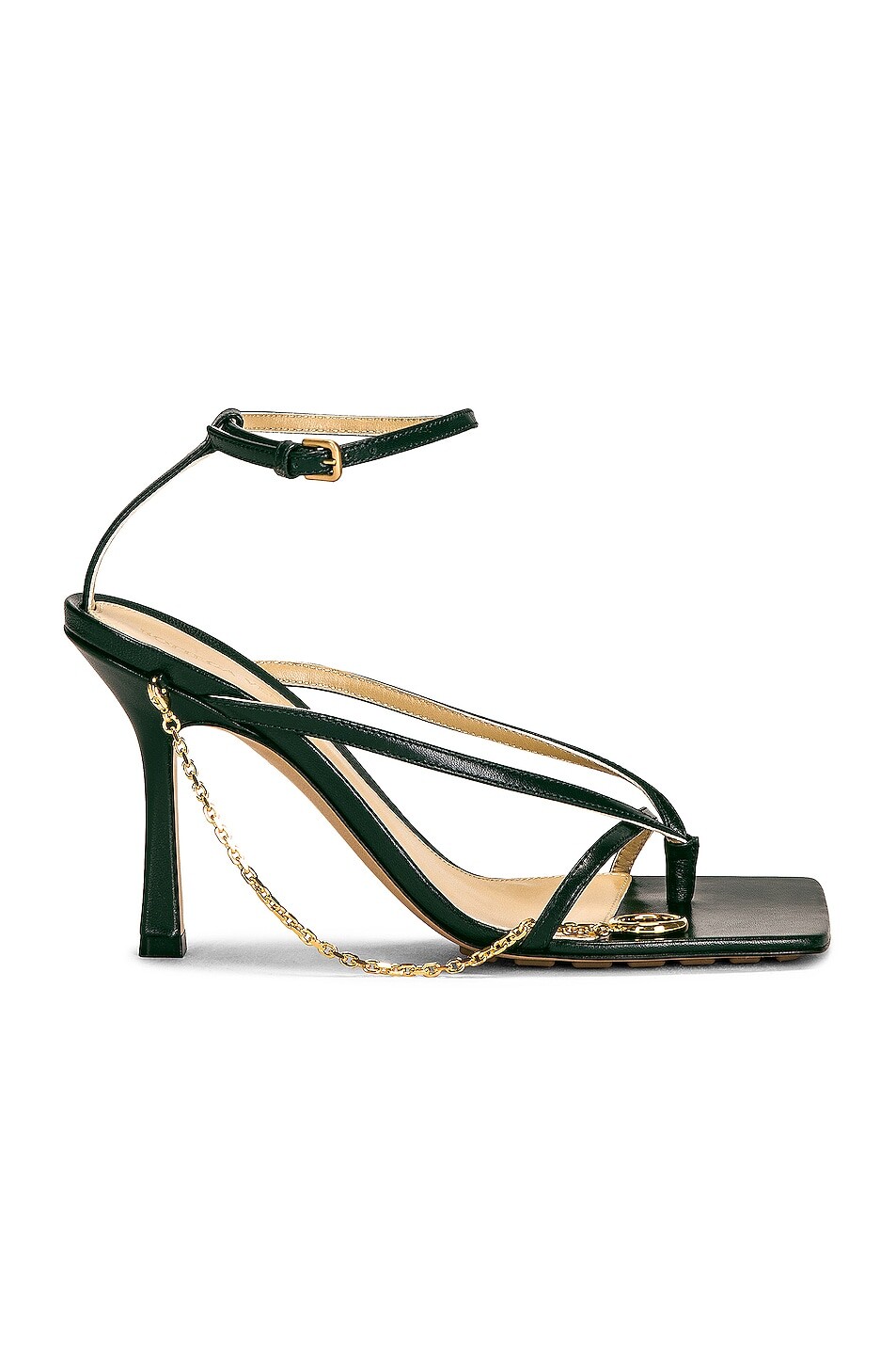 

Туфли Bottega Veneta Stretch Ankle Straps, цвет Inkwell