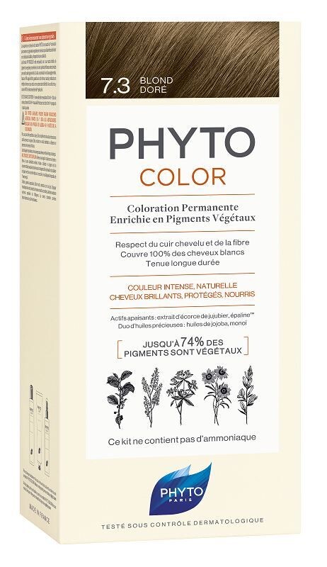 

Краска для волос Phyto Color 7.3 Złoty Blond, 1 шт