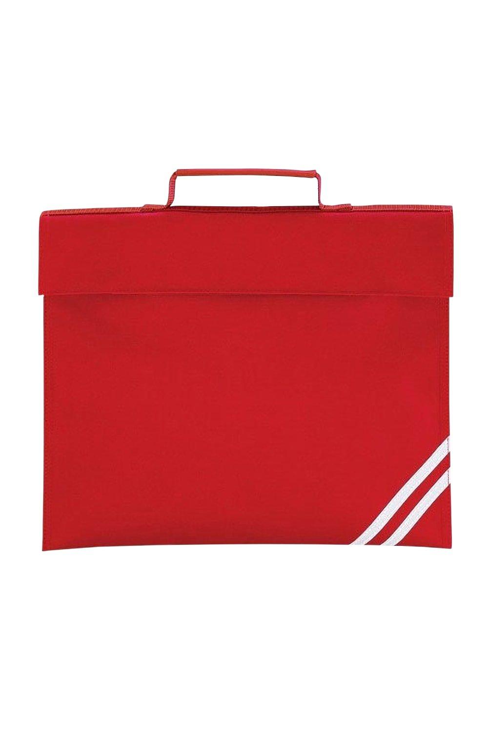 Классическая сумка для книг - 5 литров (2 шт. в упаковке) Quadra, красный