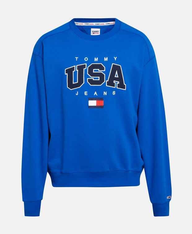 

Толстовка Tommy Jeans, цвет Royal Blue