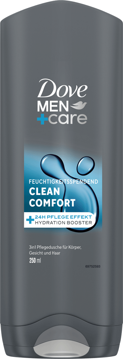 Уходовой душ Clean Comfort 3в1 250 мл Dove MEN+CARE шампунь dove men care с охлаждающим эффектом ледяной ментол 355 мл