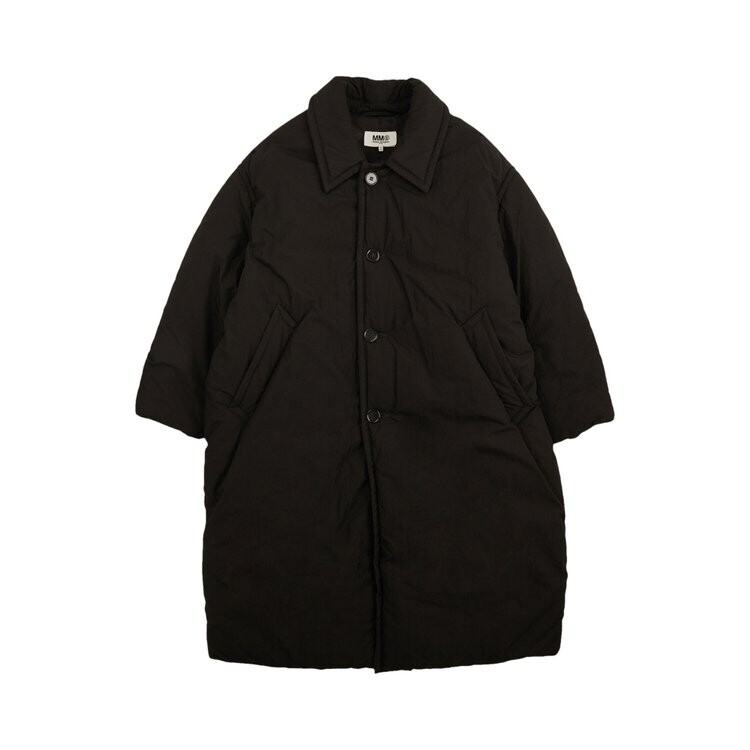 

Пальто MM6 Maison Margiela Oversized Padded Coat, черный