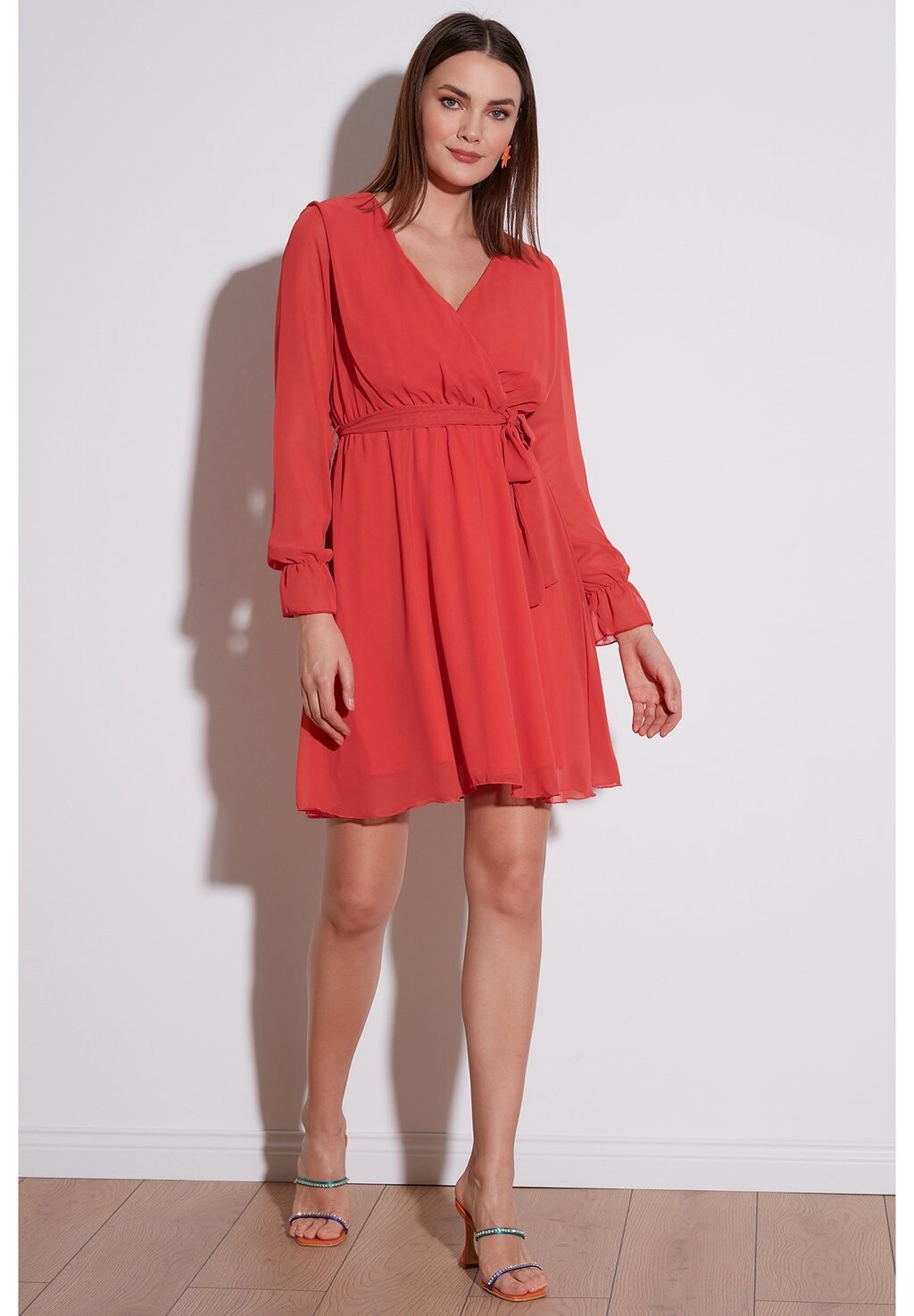 

Летнее платье LELA, оранжевый