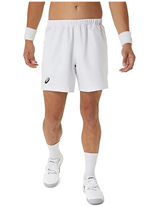 

Белые мужские шорты 2041A260-100 MEN COURT 7IN SHORT Asics, белый