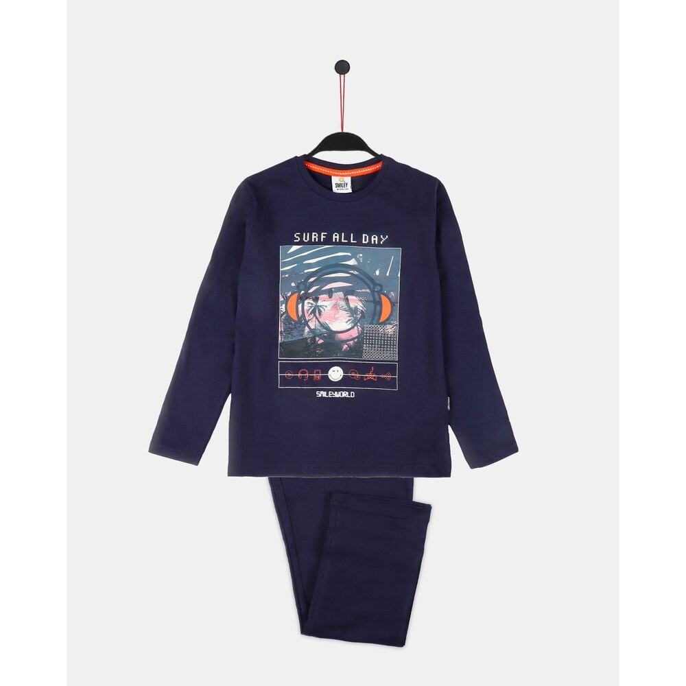 

Пижама Smiley Surf All Day, синий