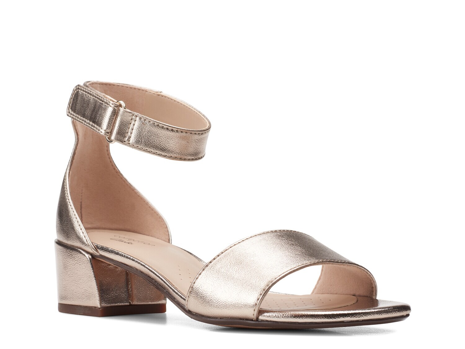 

Сандалии Clarks Caroleigh Anya с ремешком, золотой