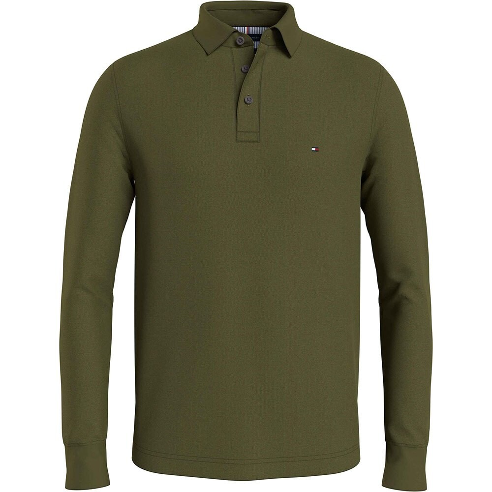 

Поло Tommy Hilfiger 1985 Slim, зеленый