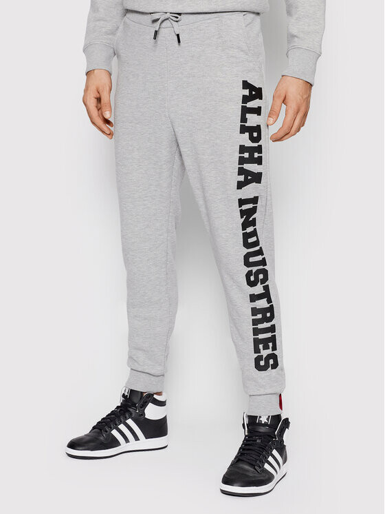 

Спортивные брюки стандартного кроя Alpha Industries, серый