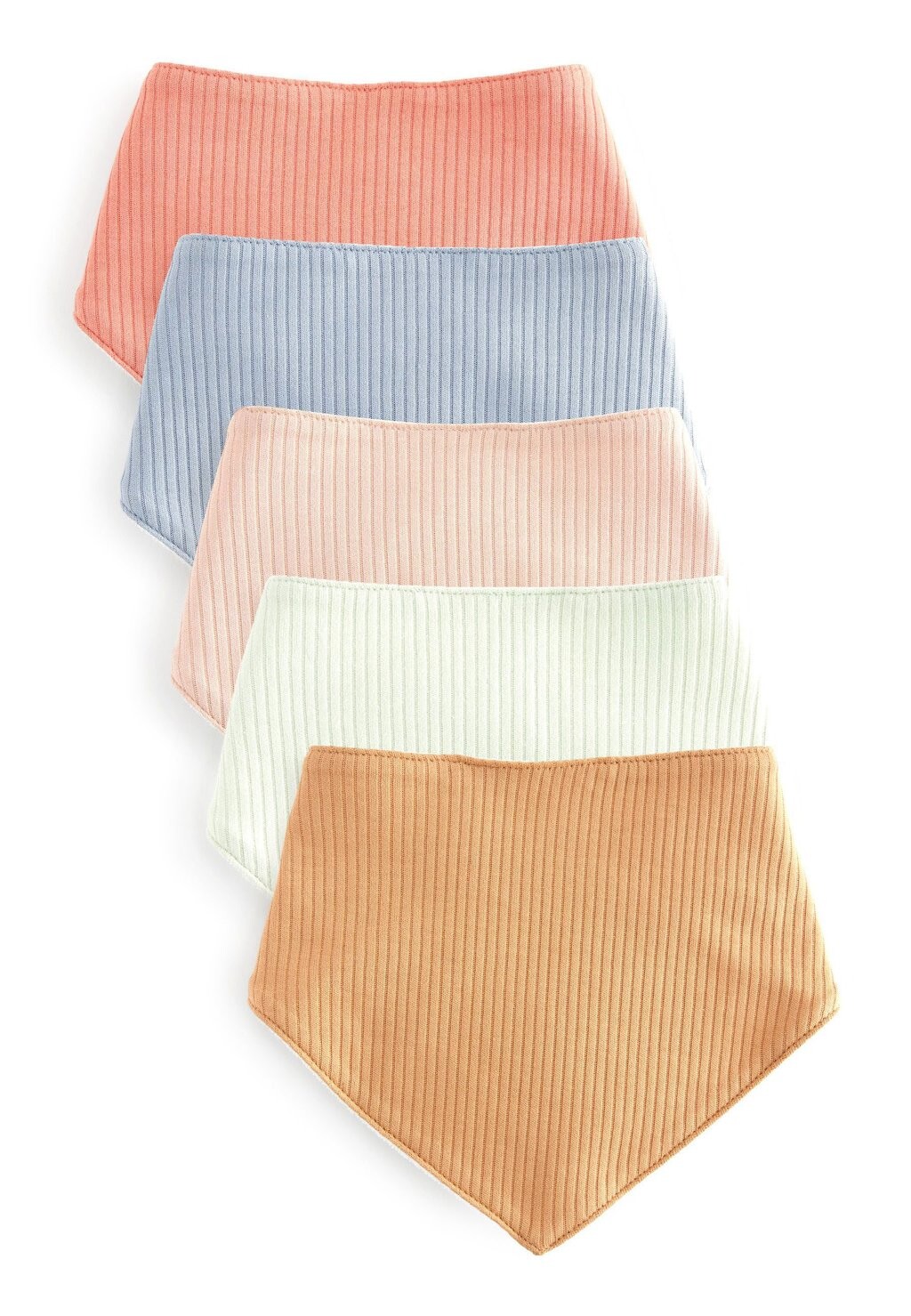 

Нагрудники 5 PACK DRIBBLE STANDARD Next, цвет mixed pastel