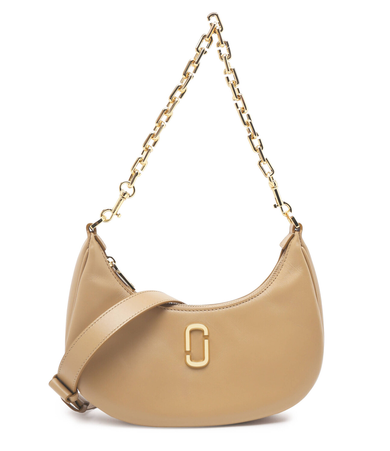 

Сумка-хобо Marc Jacobs THE CURVE, коричневый