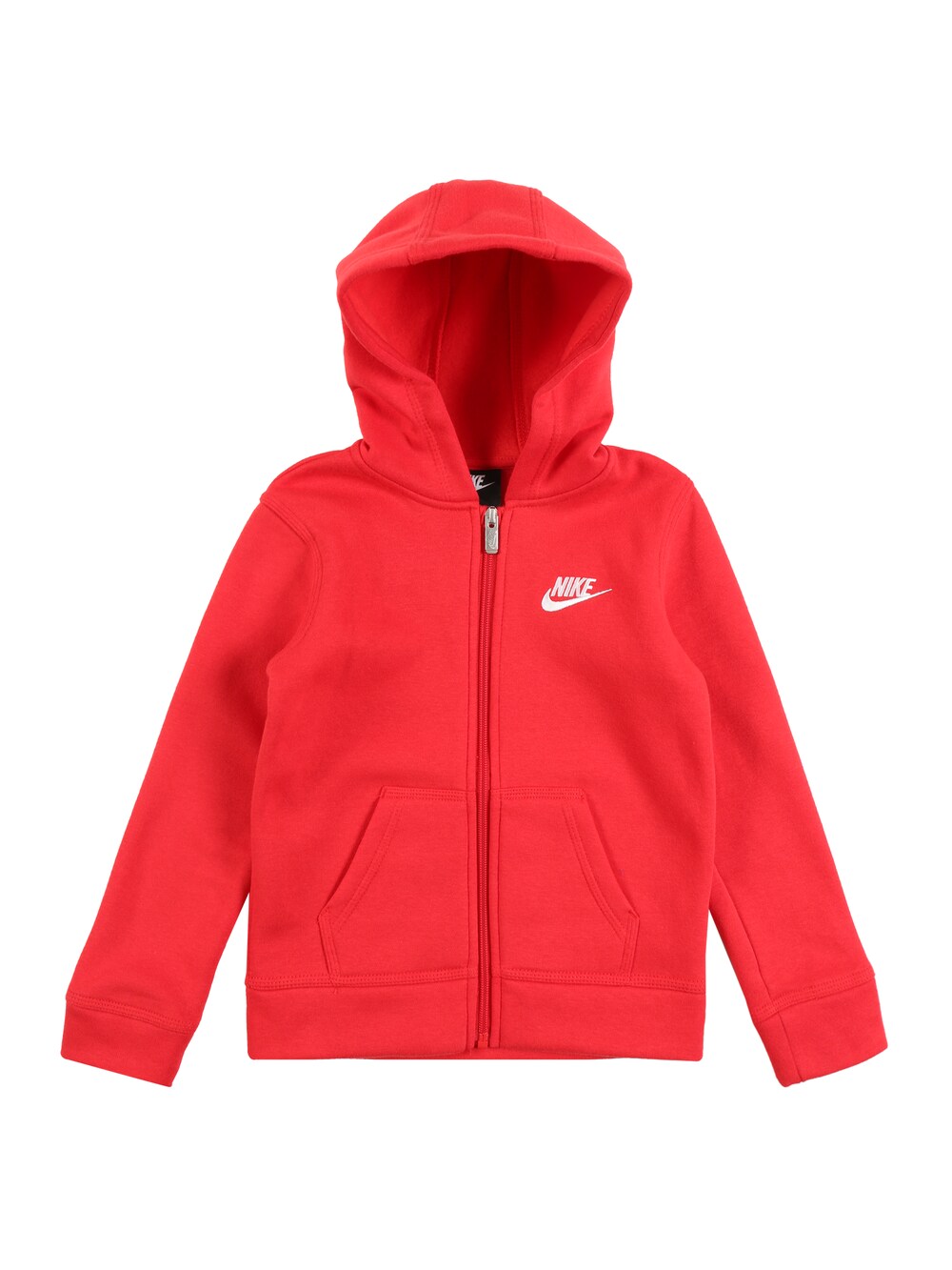 Толстовка на молнии Nike Sportswear Club, красный толстовка на молнии nike sportswear бежевый