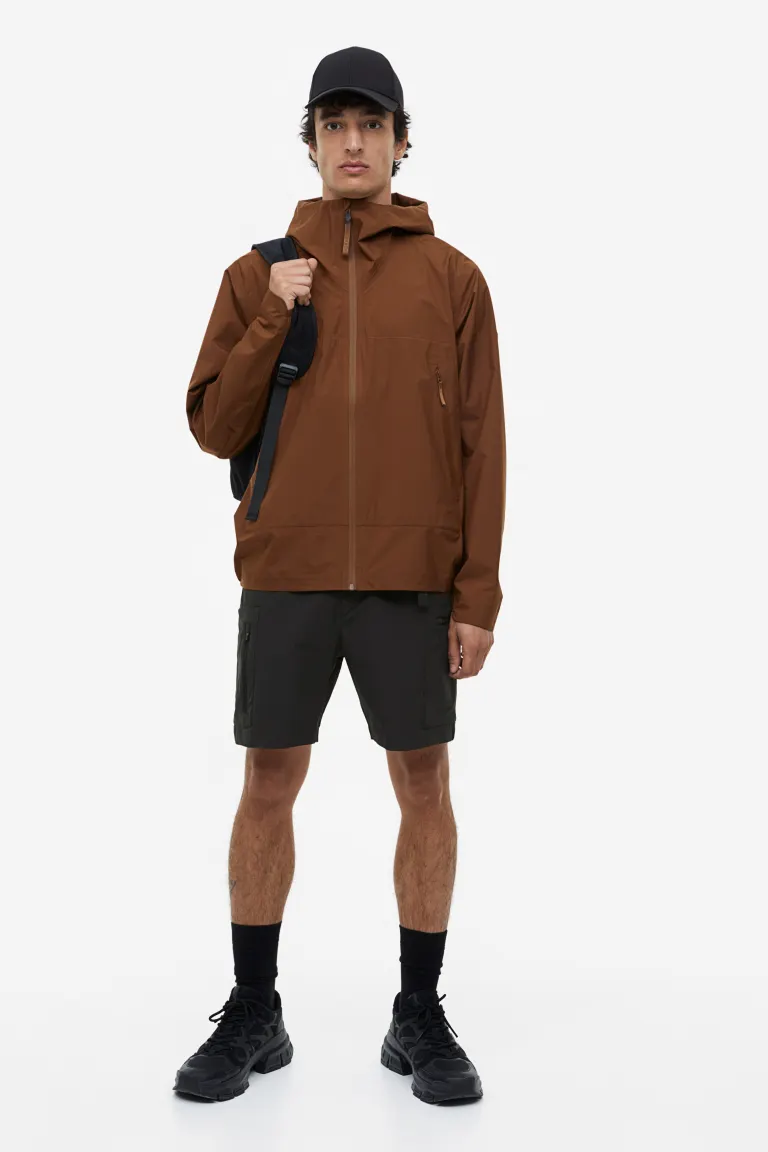 

Водоотталкивающие велосипедные шорты H&M, черный