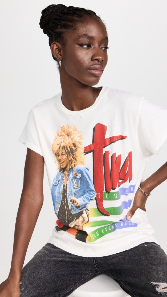 

Футболка MADEWORN ROCK Tina Turner