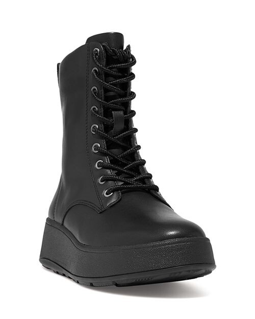 

Женские кожаные ботильоны на платформе F Mode FitFlop, цвет Black