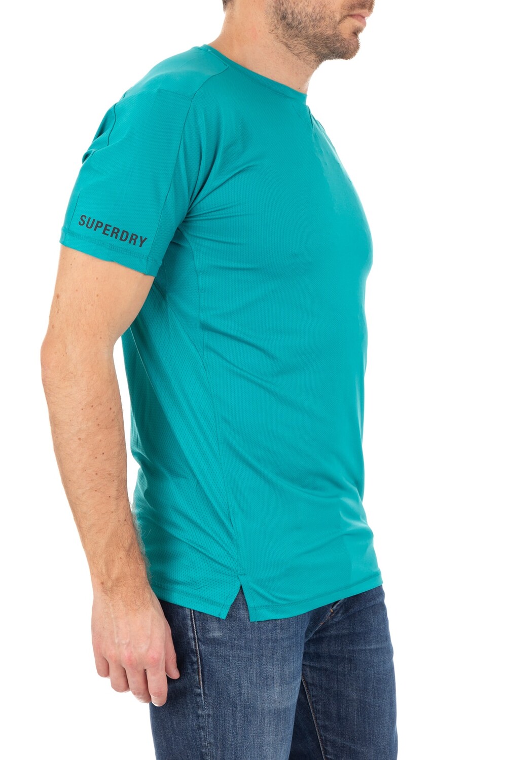 

Футболка – синяя – стандартного кроя SUPERDRY, синий