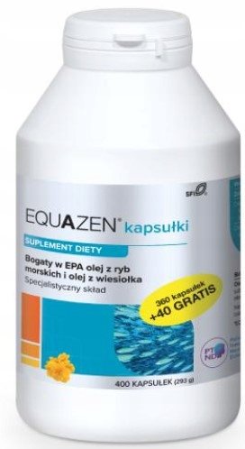 Equazen, капсулы DHA EPA GLA, 400 капсул