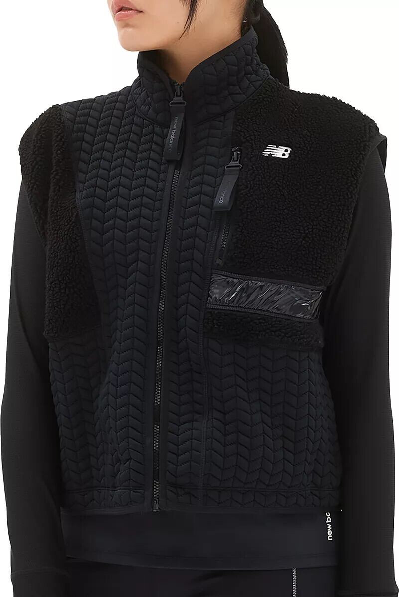 

Женский жилет New Balance Heatloft, черный