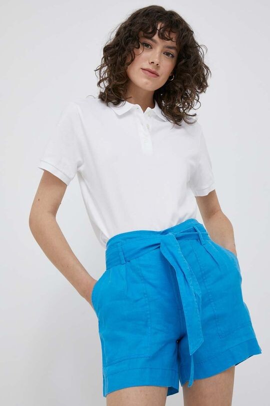 

Льняные шорты Lauren Ralph Lauren, синий