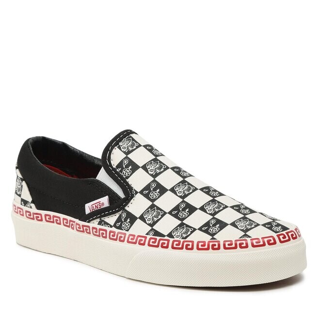 

Кроссовки Vans ClassicSlip-O, экрю/черный