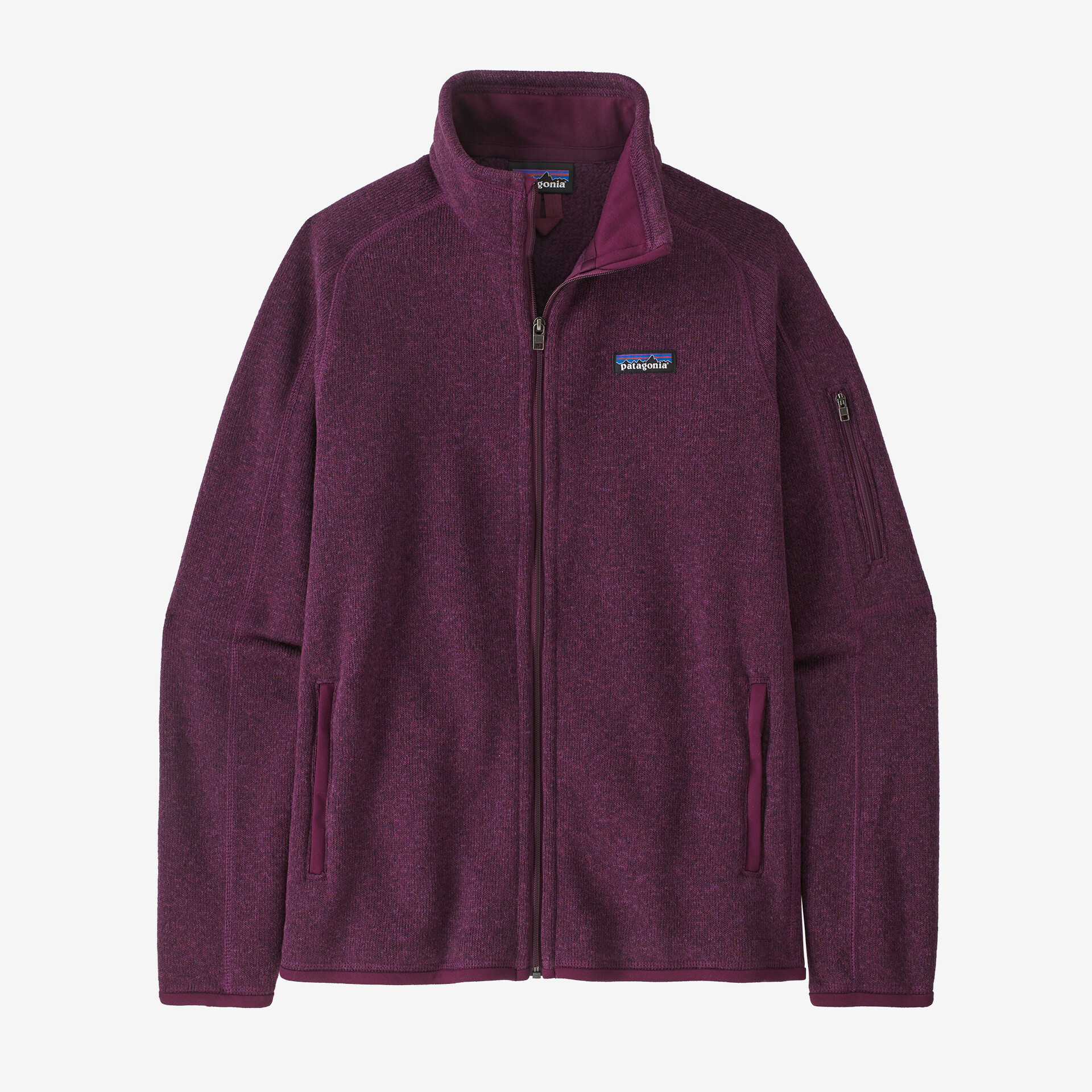 Женская флисовая куртка Patagonia, цвет Night Plum детский свитер флисовая куртка patagonia цвет night plum