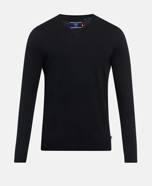 

Джемпер с длинными рукавами Superdry, черный