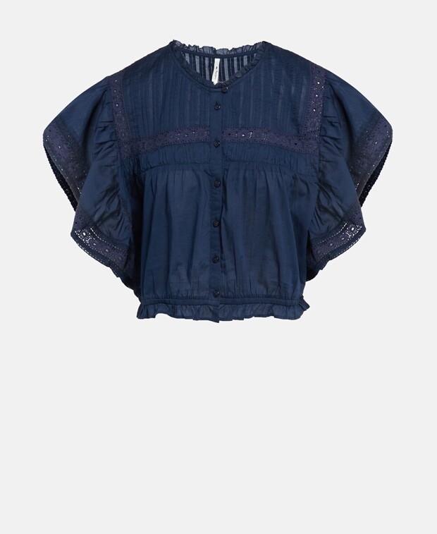 

Рубашка блузка Pepe Jeans, синий