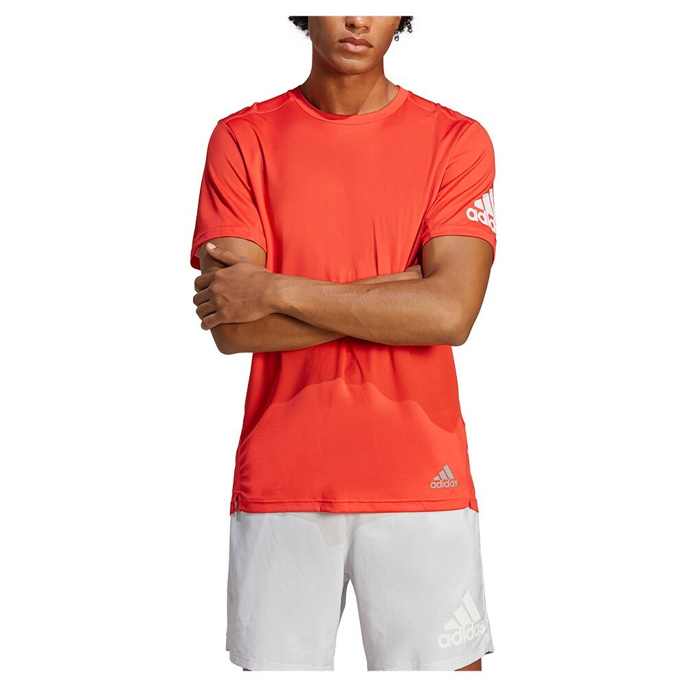 

Футболка adidas Run It, красный