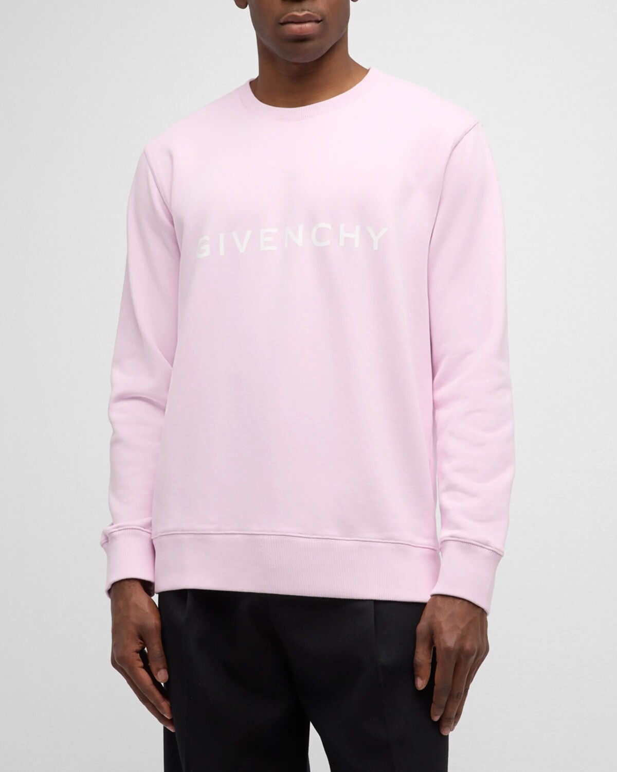 

Мужская толстовка с логотипом Terry Classic Givenchy, цвет Baby Pink