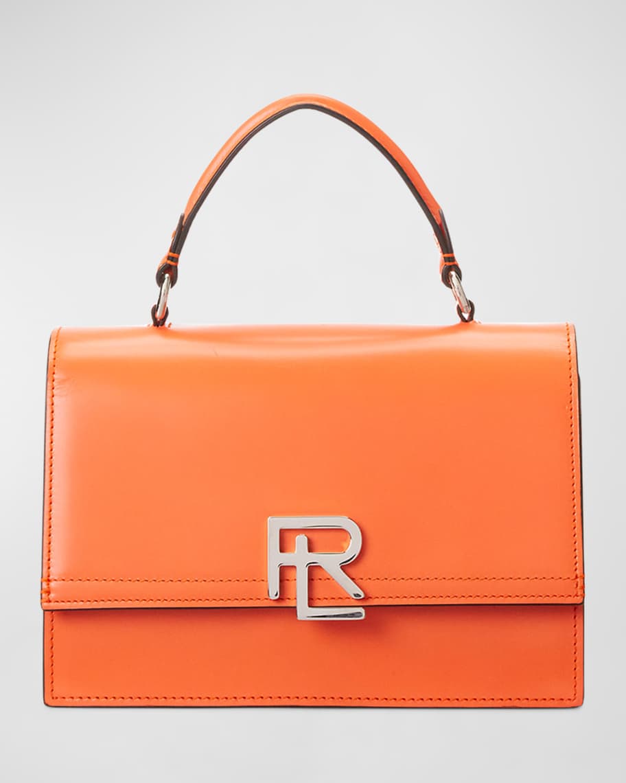 

Сумка RL из телячьей кожи с ручкой сверху Ralph Lauren Collection