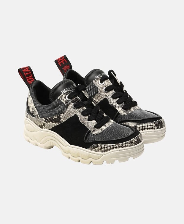 

Кроссовки Zadig&Voltaire, серебряный