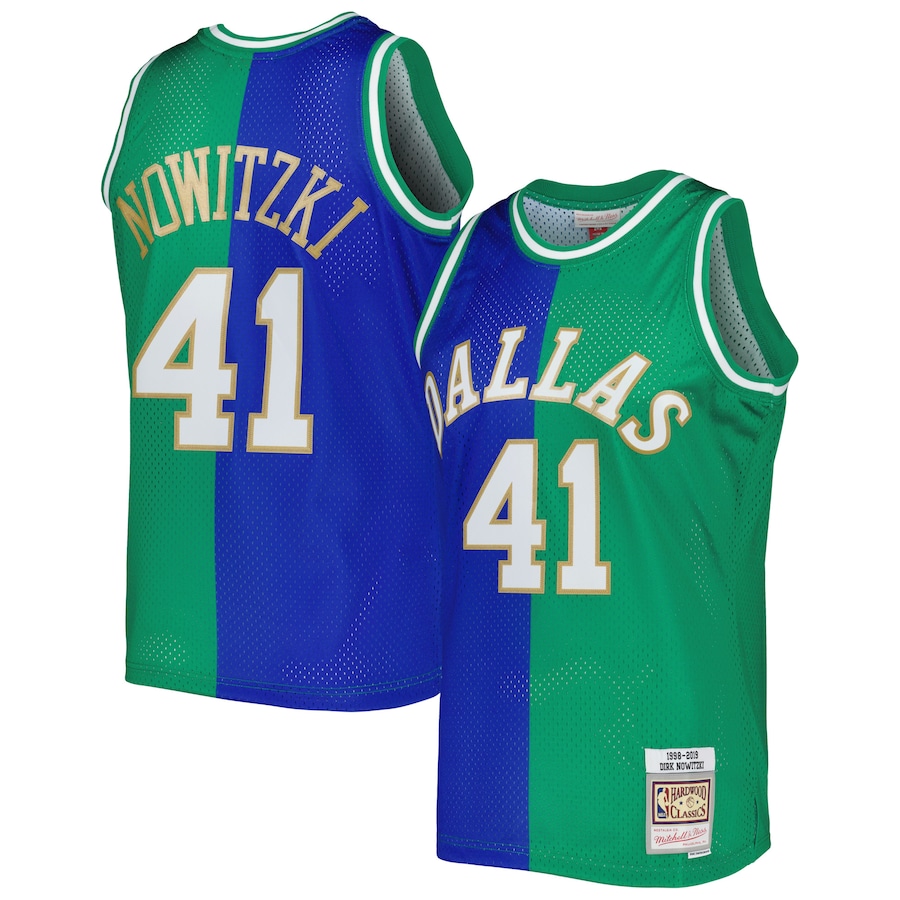 

Джерси Mitchell & Ness Dallas Mavericks, синий