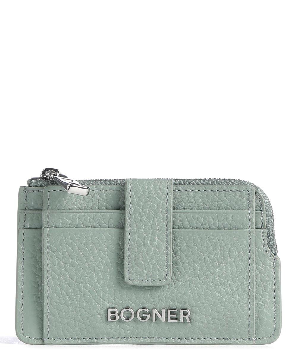 Кошелек Andermatt Elli RFID из зерненой кожи Bogner, зеленый