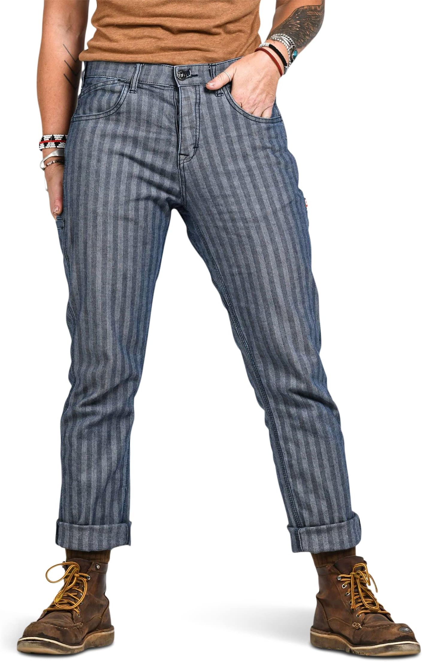 Брюки Shop Pants Dovetail Workwear, цвет Vintage Stripe