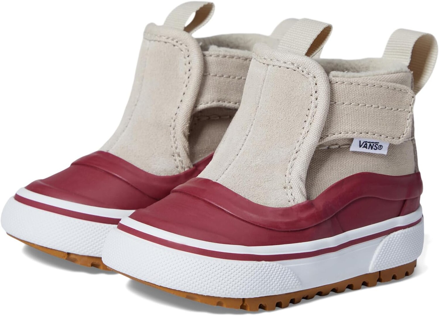

Кроссовки Slip-On Hi Terrain V MTE-1 Vans, цвет Light Brown/Red
