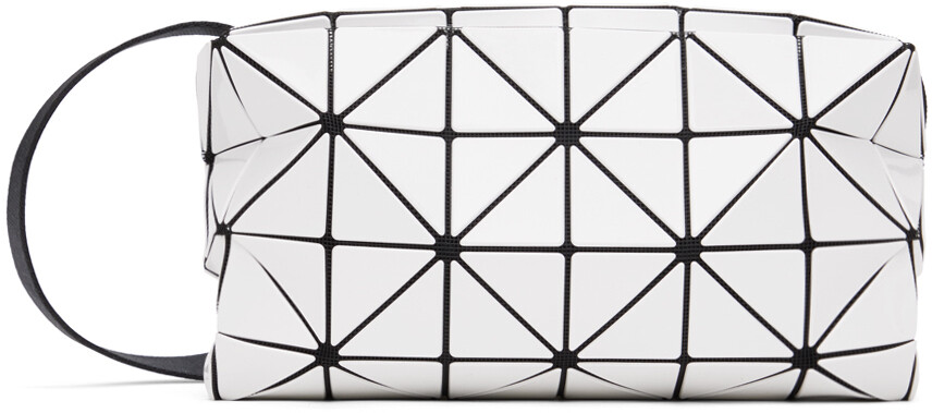 

Белая сумка через плечо из картона Bao Bao Issey Miyake
