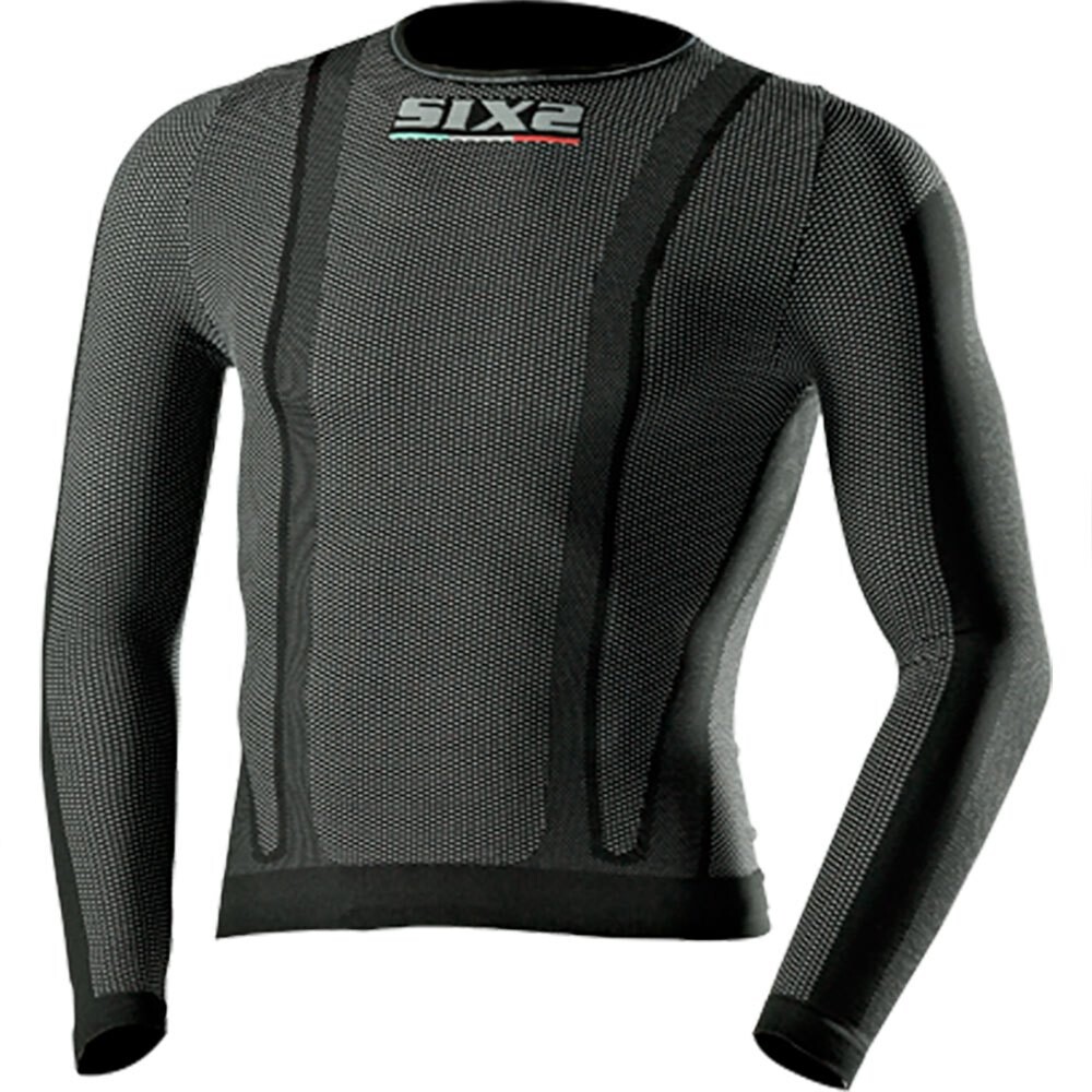 

Базовый слой с длинным рукавом Sixs Prepared Back, черный