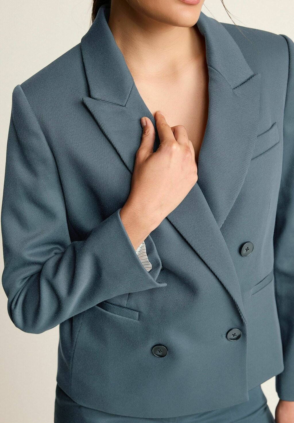 

Блейзер TAILORED DOUBLE BREASTED Next, синий