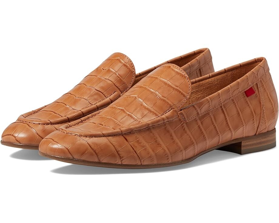 

Лоферы Marc Joseph New York Madison Ave, цвет Camel Croco