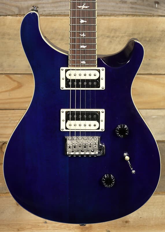 

Электрогитара PRS SE Standard 24 Electric Guitar Translucent Blue w/ Gigbag