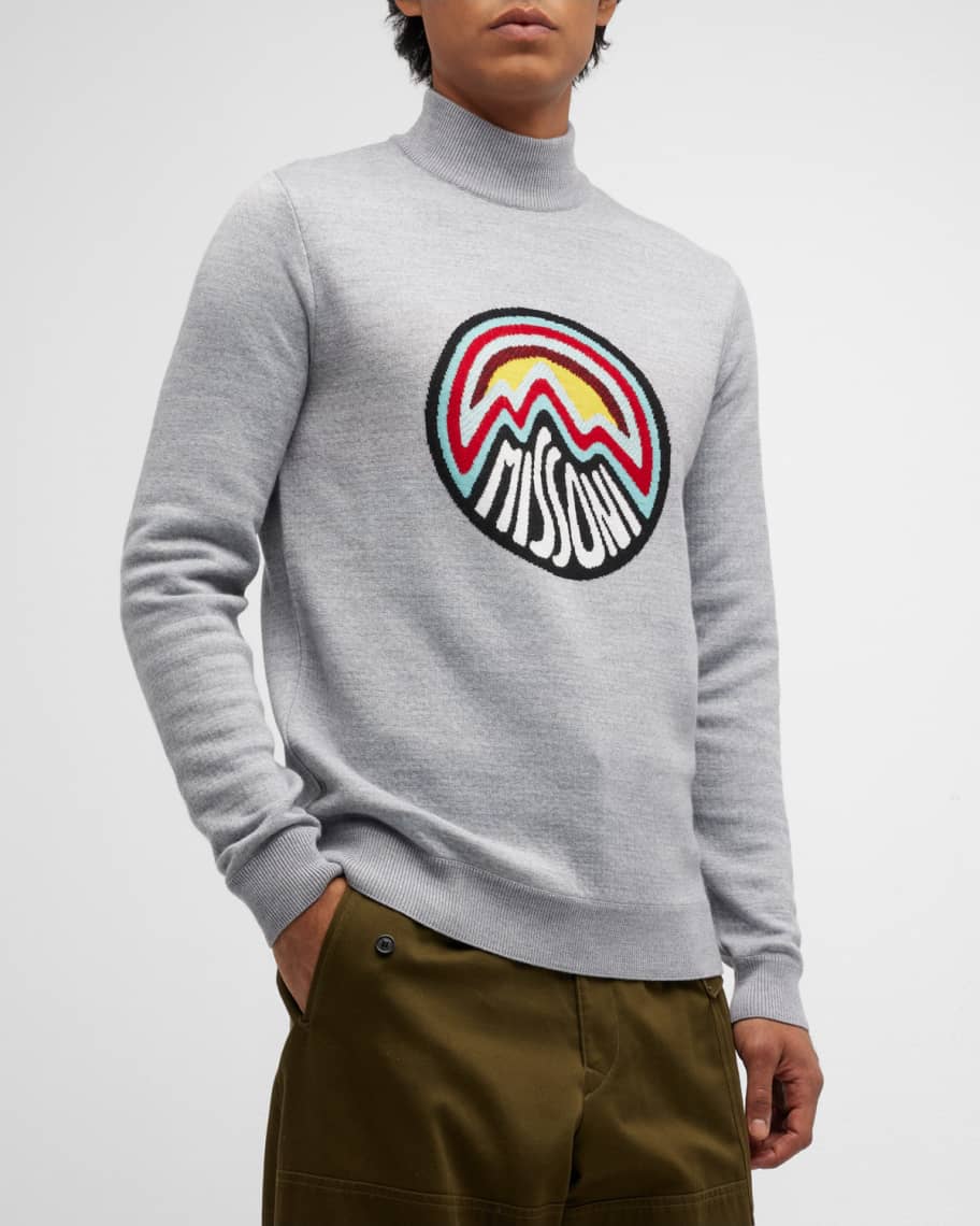 

Мужская лыжная водолазка с логотипом Missoni