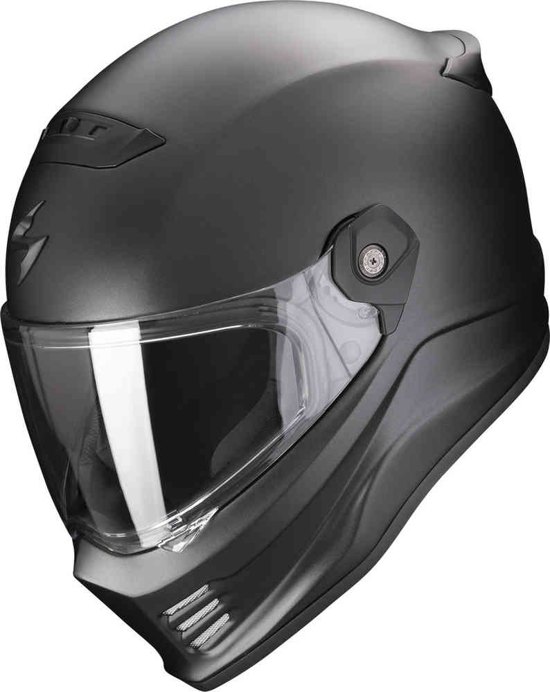 Твердый шлем Covert FX Scorpion, черный мэтт светодиодная лампа для мотоциклетного велосипеда передняя фара для мотоциклов yamaha wr ttr yz fx 125 250 450 crf xr klx kxf rm